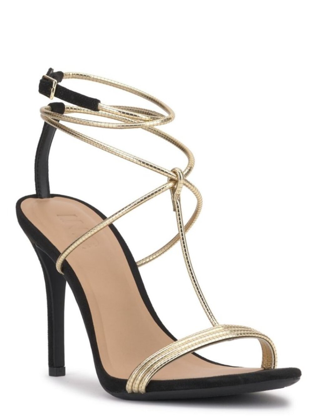 79$INC International Concepts Halyn Strappy Stiletto Dress Sandal Size 11 Black
